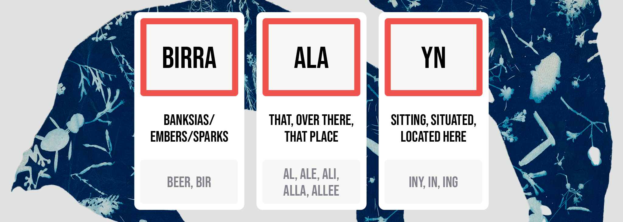 Place Names Bayswater Placenames Breakdown Birralyn