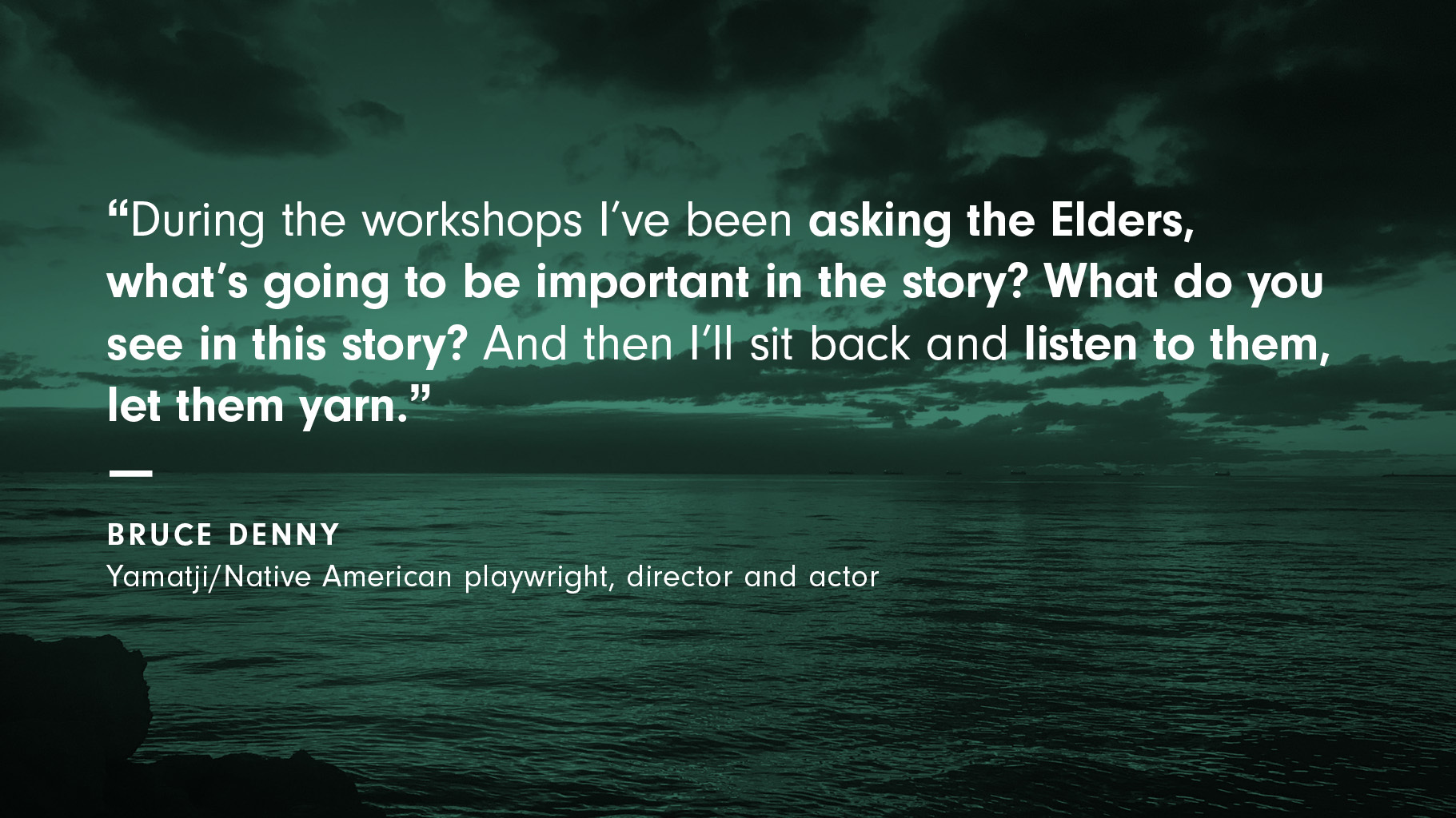 Travel back in Time with Bruce Denny Quote 1